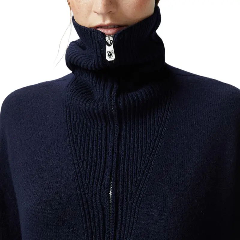 PINKO Half Zipped Knitted Dress-5