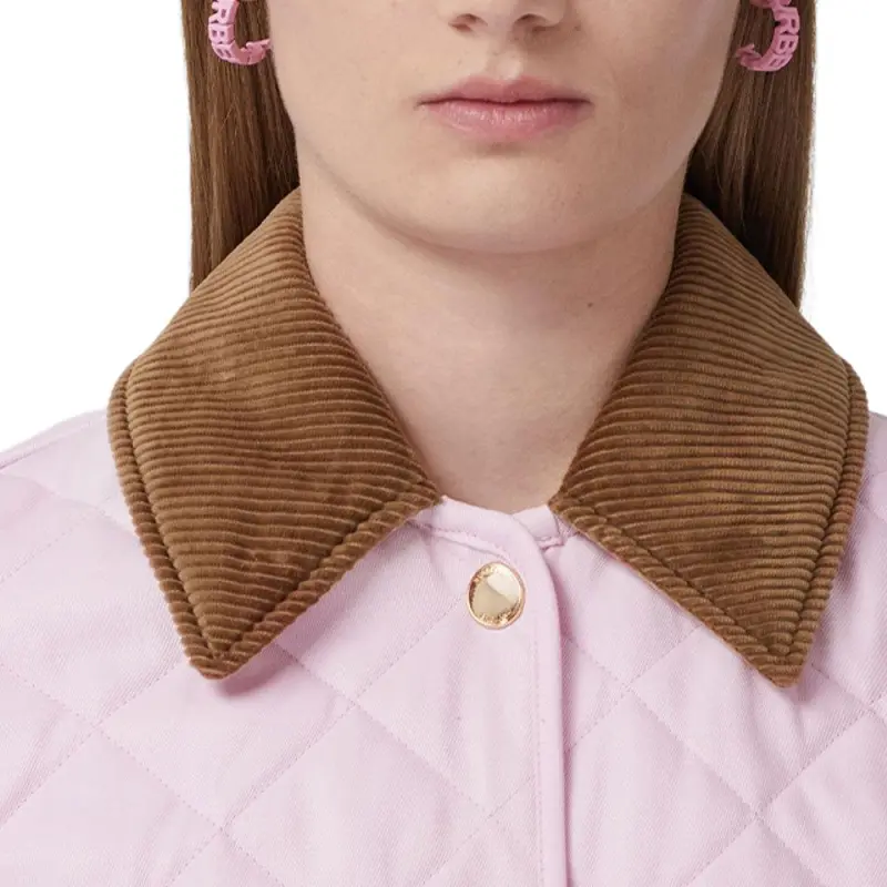 Burberry Jackets Coats Women's Pink-3