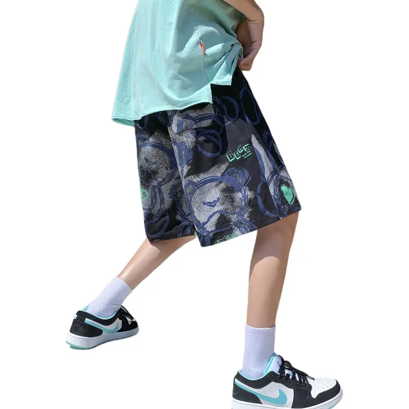 TESTUNG Casual Shorts Unisex-8