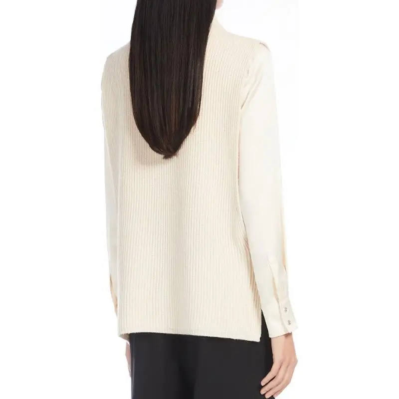 MaxMara Studio Tank Tops Women's White Matte-2