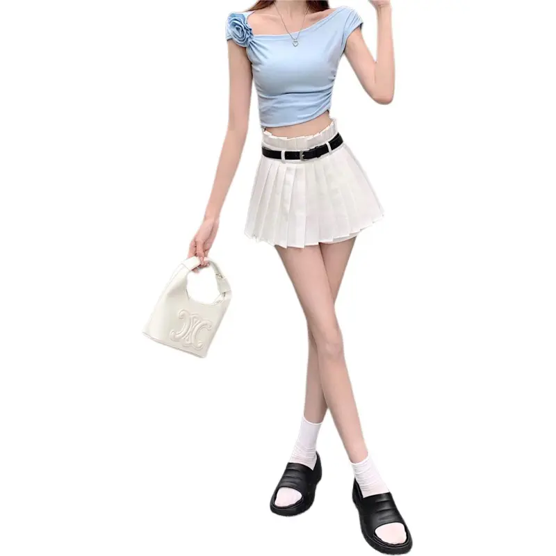 GOSO Casual Short Skirts Women's-2