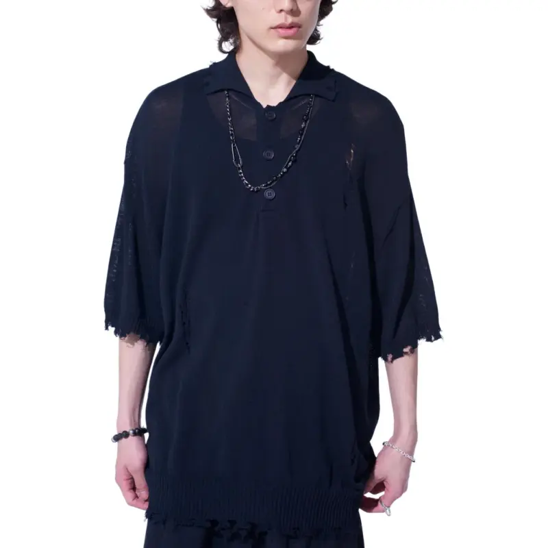Yohji Yamamoto S'YTE SS25 Polo Shirt Unisex-11