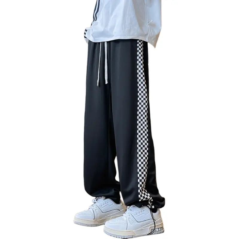 Nuthink Casual Pants Unisex Apricot-13