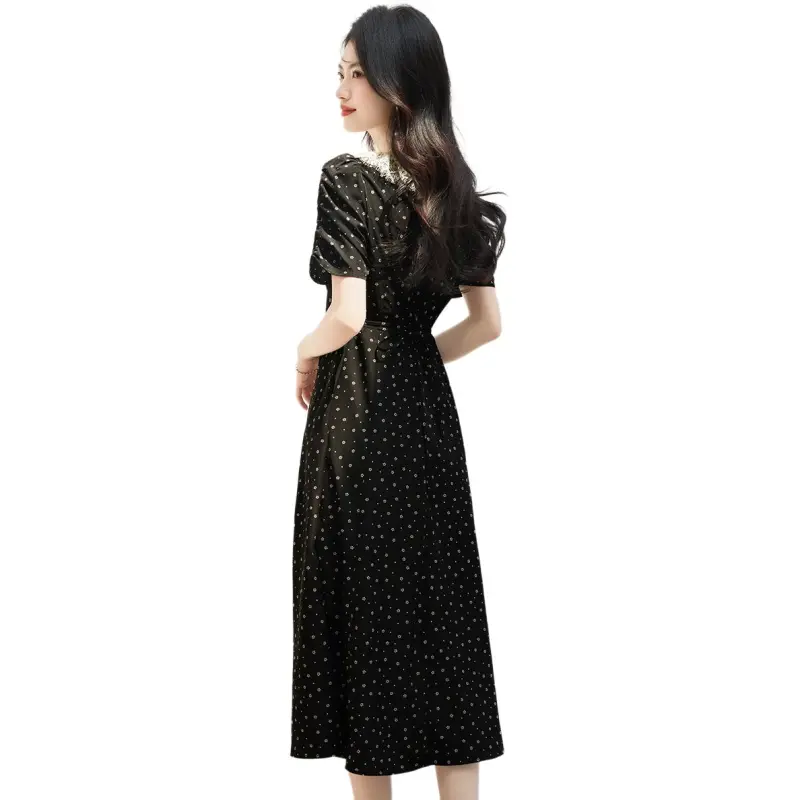 XINFEIYU Short Sleeved Dress Women's-1