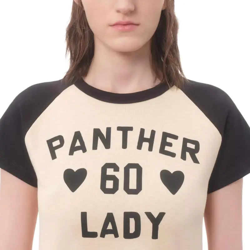 Valentino Raglan Sleeve T Shirt Women's Multicolor-5