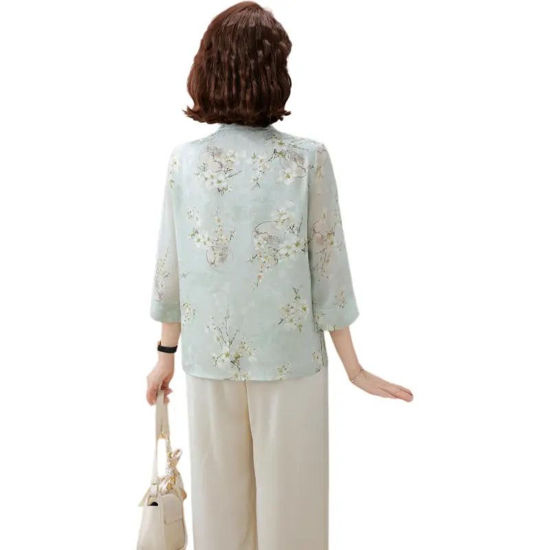 PIERRE CARDIN Chiffon Shirt Women's-4
