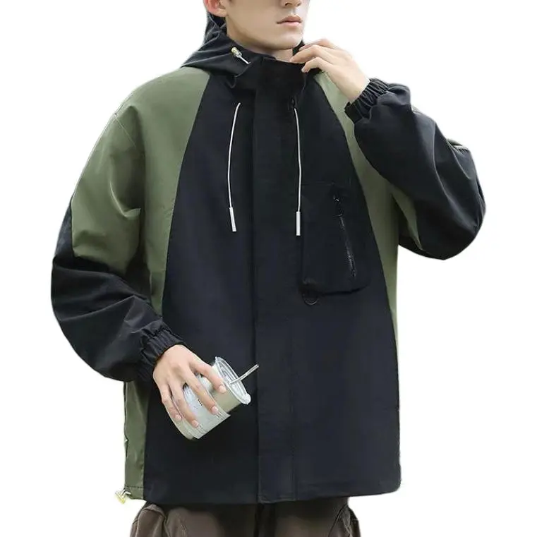 Trendy Stylish Loose Fit Versatile Casual Workwear Hooded Jackets & Coats Unisex-4