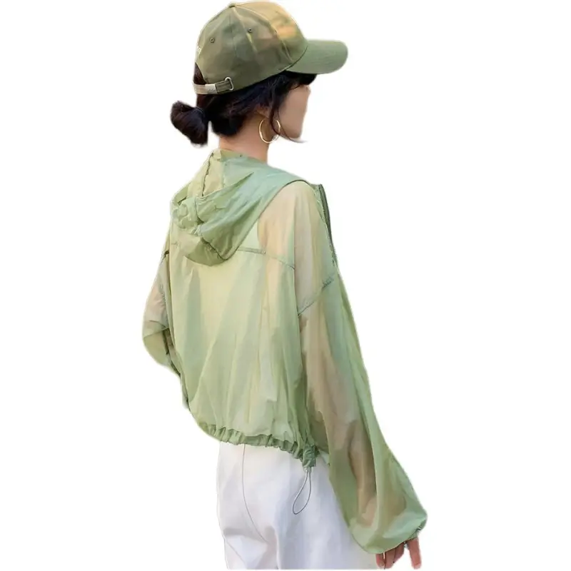 Mu Xiao Xin Cropped Coat Women's-14