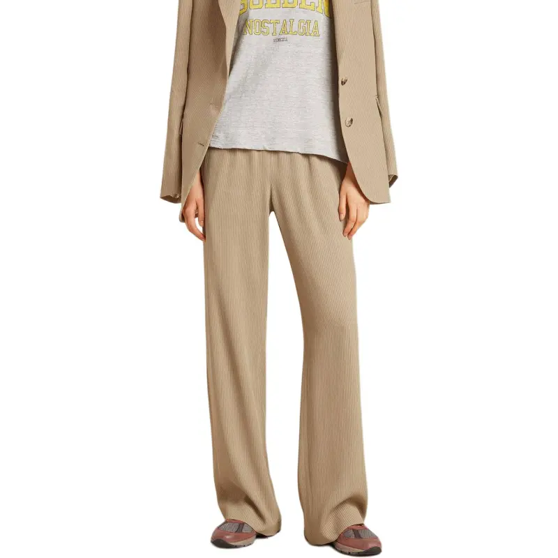 Golden Goose Straight Leg Pleated Trousers-2