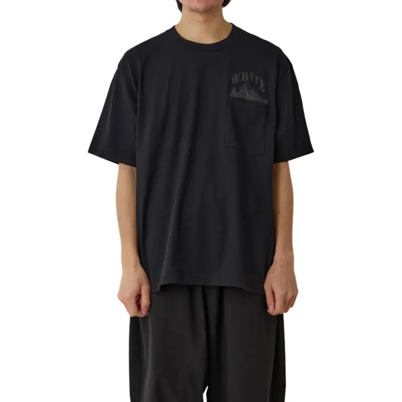 White Mountaineering T Shirt Men's Black-1