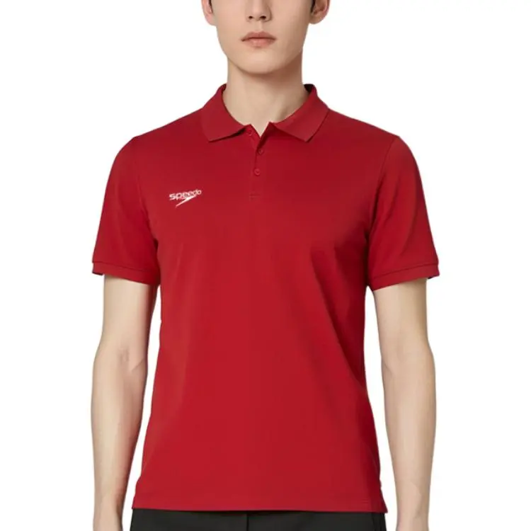 Speedo Polo Shirts Men Red A846-1