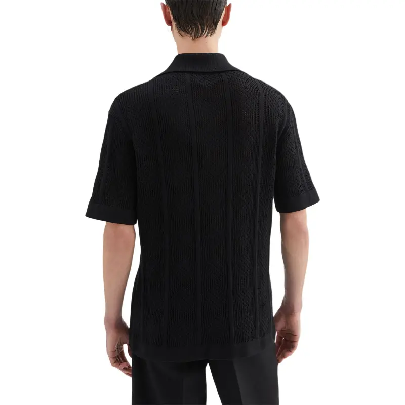 JIL SANDER Knitted Polo Shirt-3