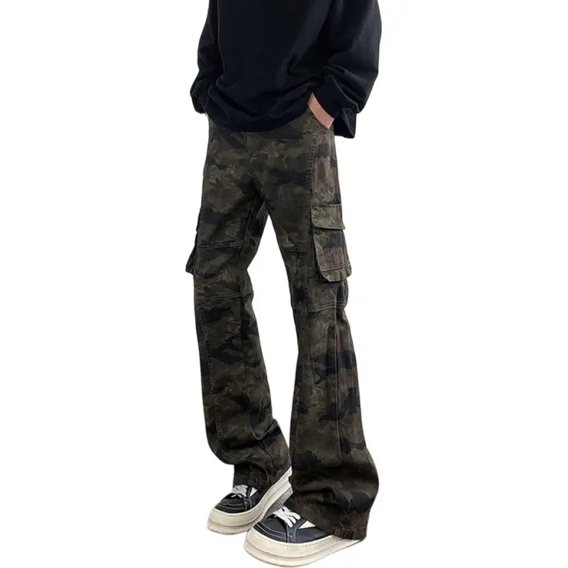 KVIV Jeans Men Camouflage--2