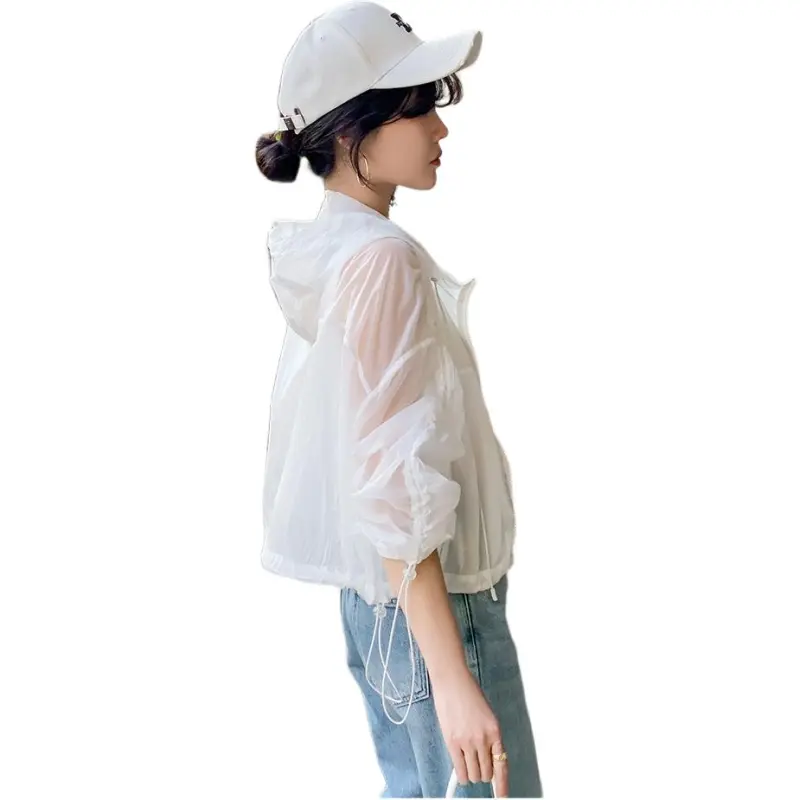 Mu Xiao Xin Cropped Coat Women's-1