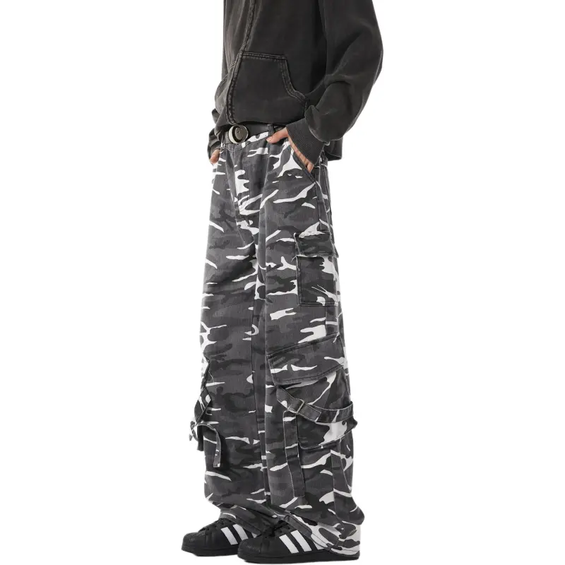 GWAF Casual Pants Unisex Camouflage-3