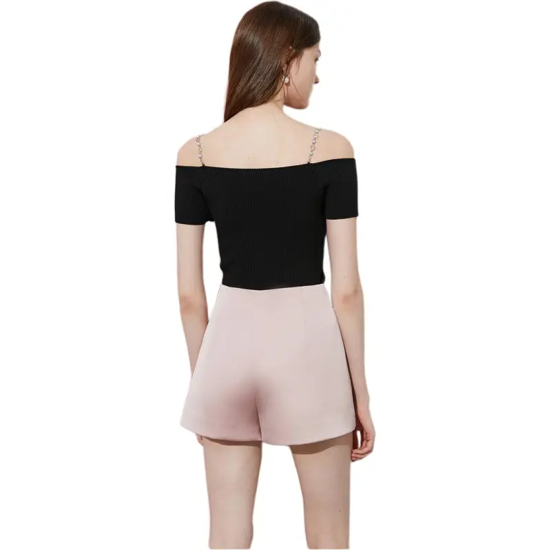 DPLAY Knitwear Women's Classic Black-1