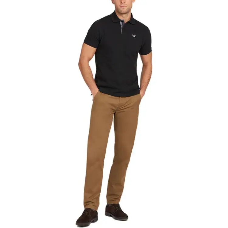 BARBOUR Polo Shirt Unisex Black-3