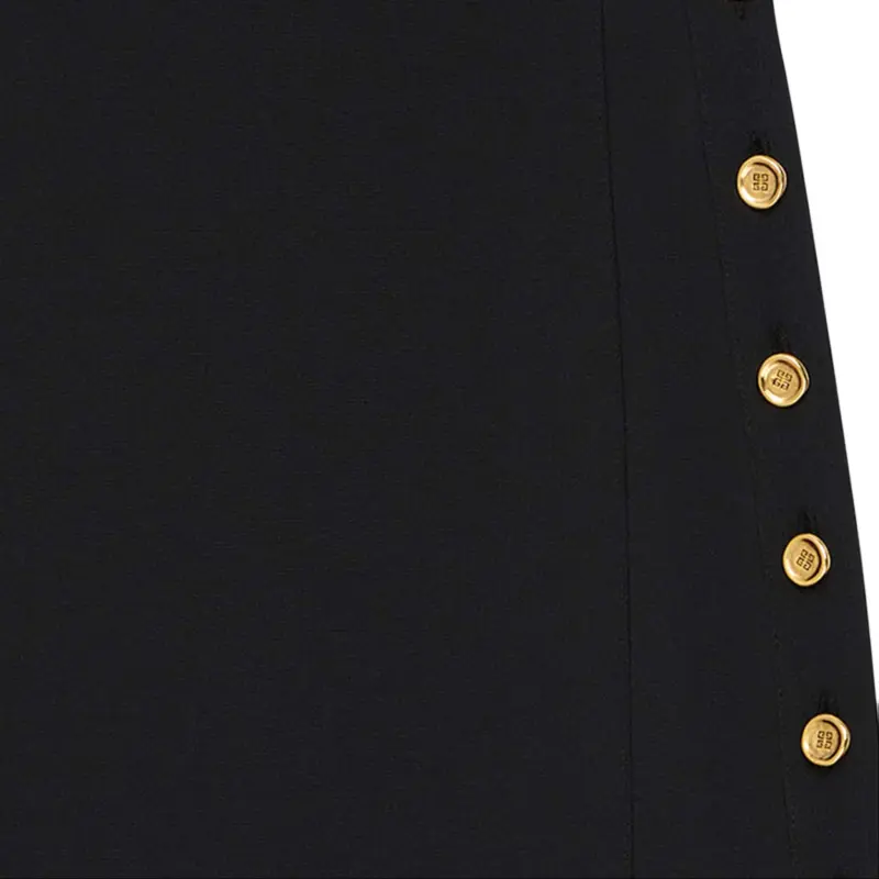 Givenchy Punto Milano Button Detailed Skirt-2