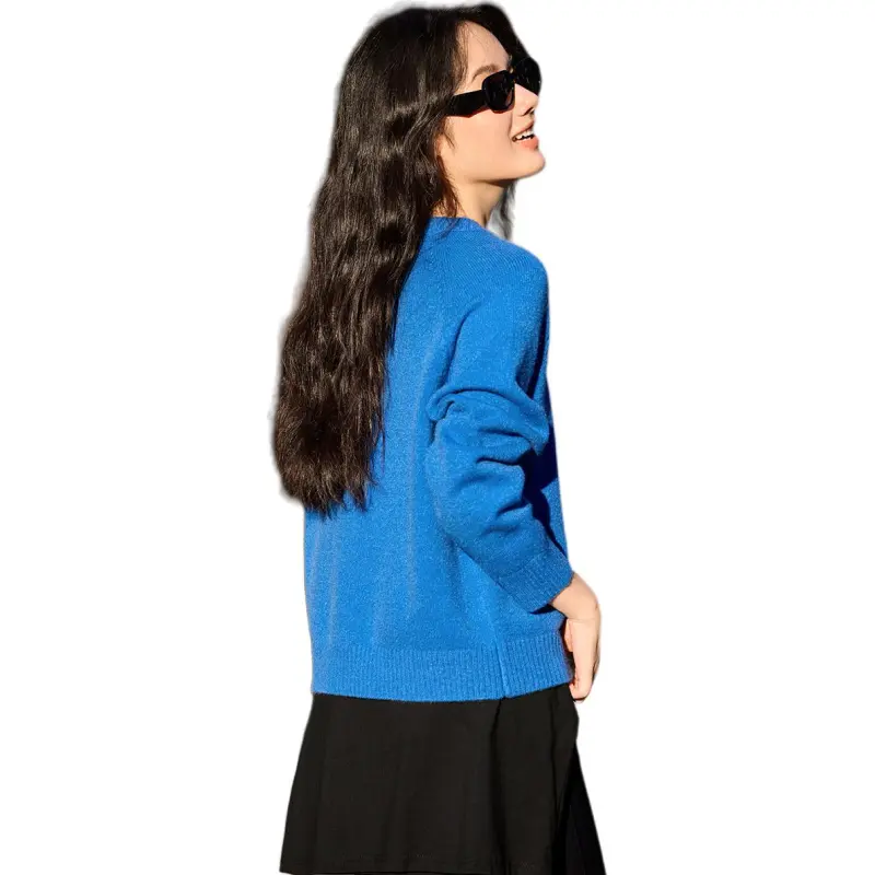 Mo Han Yi Mei Knitwear Women's Starry Blue-3