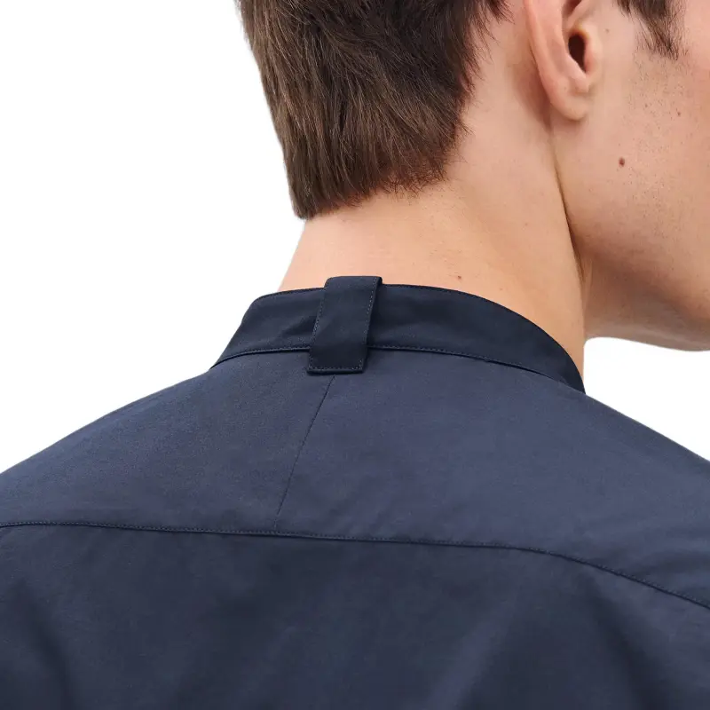 HERMES Shirts Men Marine Blue-2