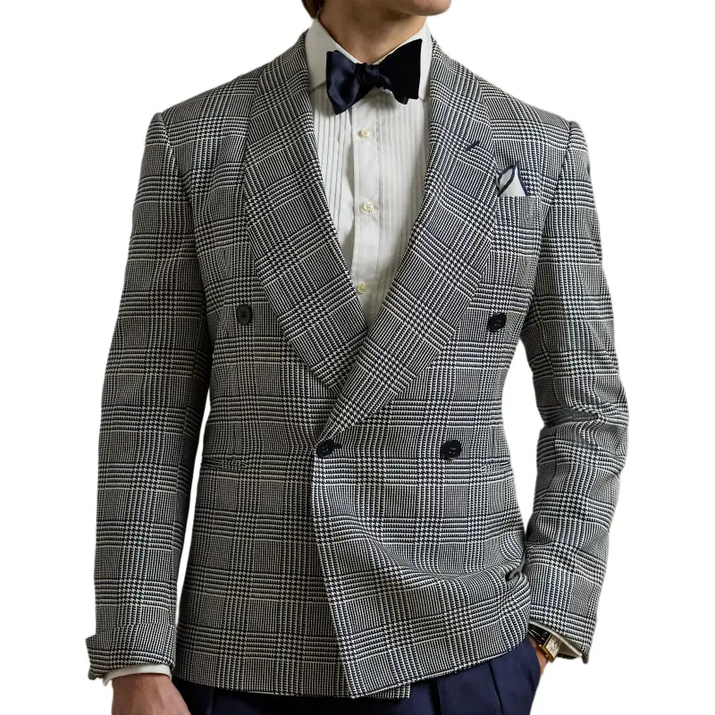Ralph Lauren Purple Label Prince Of Wales Blazer-1