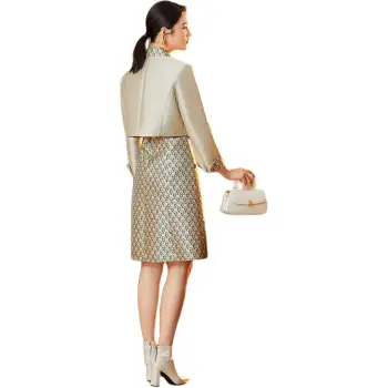 BBLLUUEE Skirt Set Women's Vanilla Apricot
