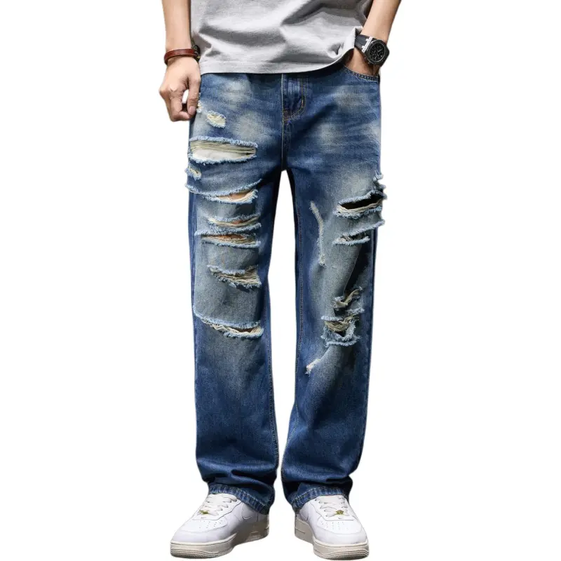 BUYDAUL Jeans Men Blue-1