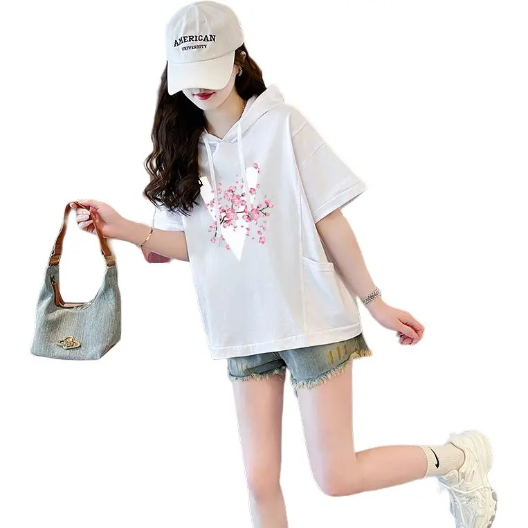 GOSO Drop Shoulder Sleeve T Shirt Women's-2