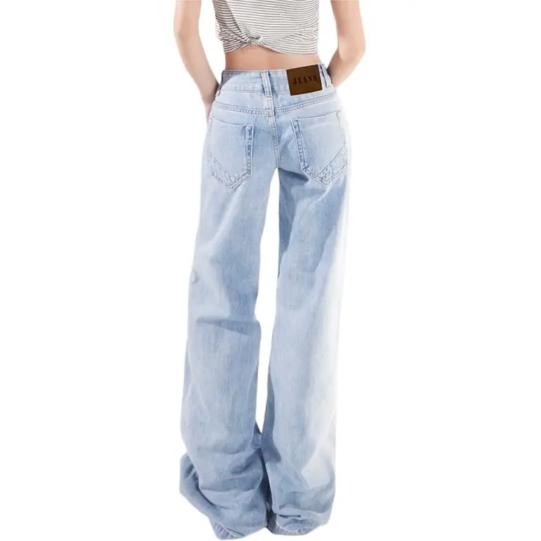 Kazakhstan Jeans Women's Light Blue-6