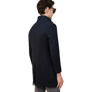 JODOLL Coats Men Navy Blue