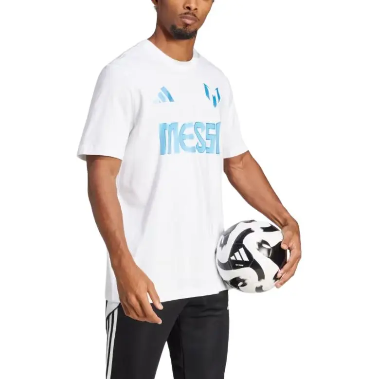 Adidas Messi FW24 T-Shirt Men's White-2