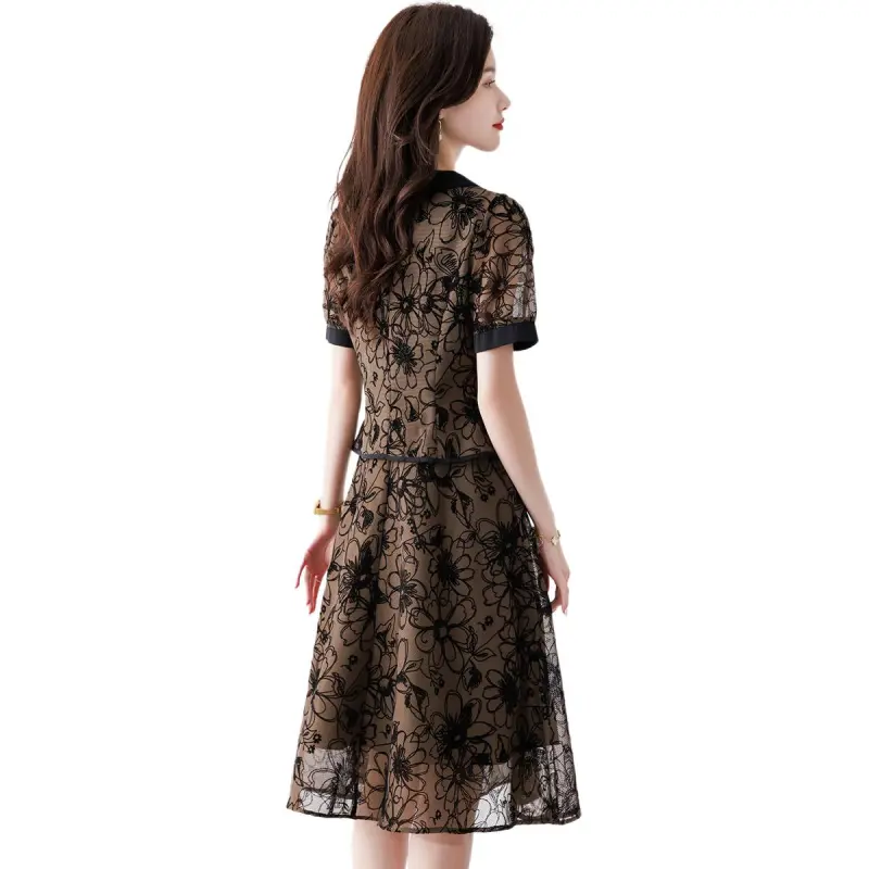 Mylan Skirt Set Slim Fit Women's Coffee-0