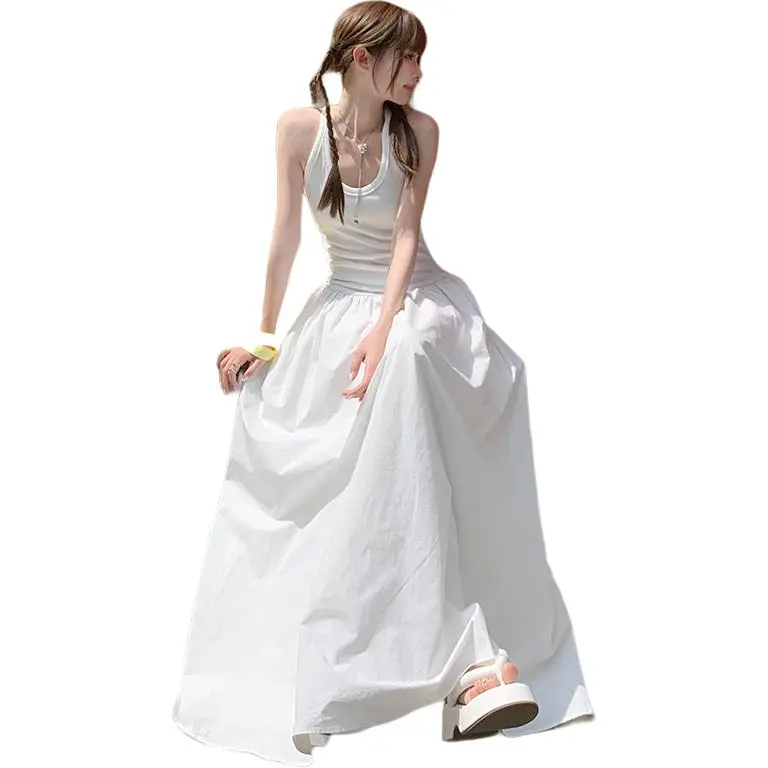 Kazakhstan Slip Dresses Women's-5