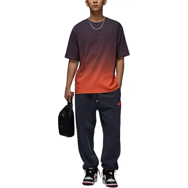 Jordan FW24 T-Shirt Men's Red Black-1
