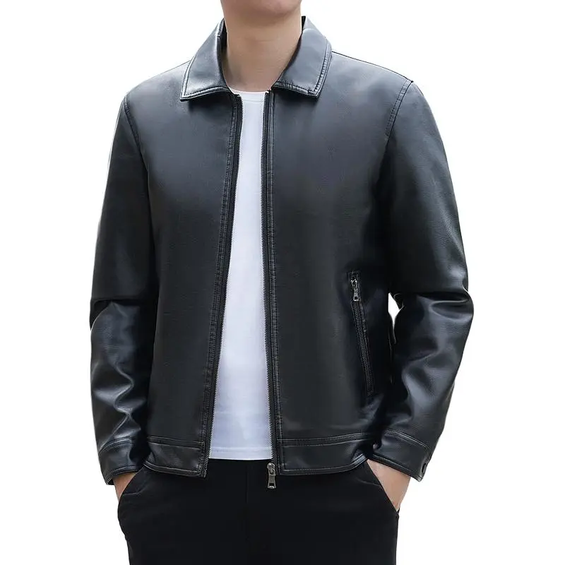 PIERRE CARDIN Leather Jacket Men's-3