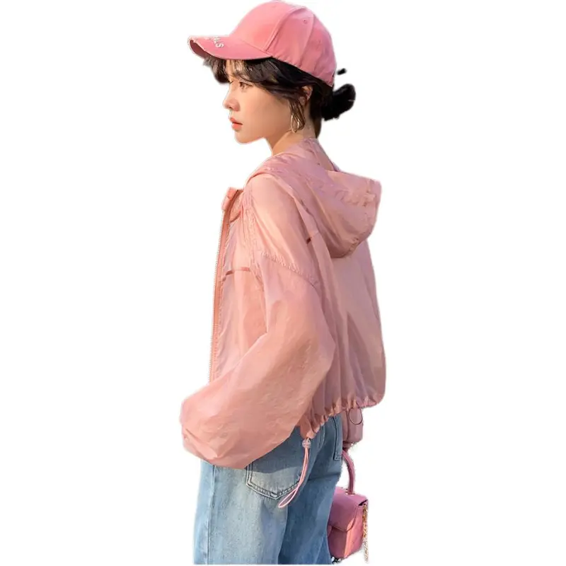 Mu Xiao Xin Cropped Coat Women's-5