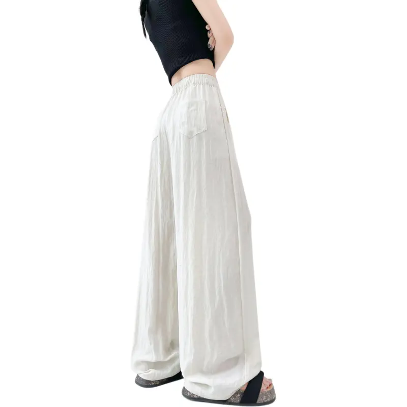 Flowers In Water Casual Pants Women's-6