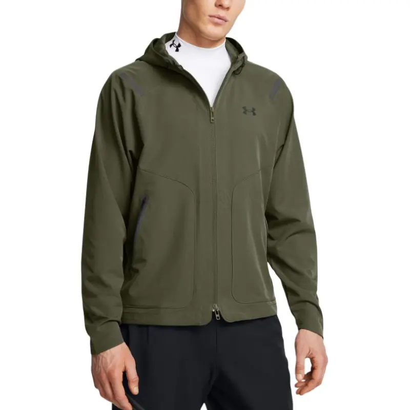 Under Armour Unstoppable FW24 Jackets & Coats Men's Marine Blue Green/Black Color-3