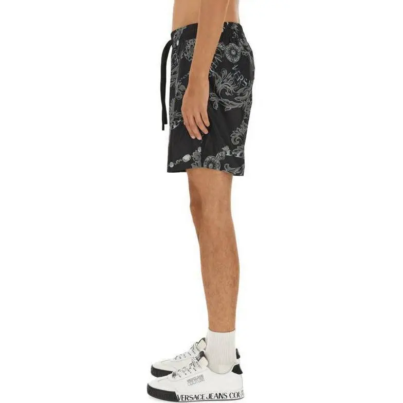 VERSACE JEANS COUTURE Casual Shorts Men's Black-2