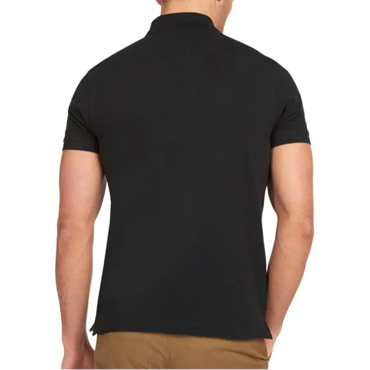 BARBOUR Polo Shirt Unisex Black-2