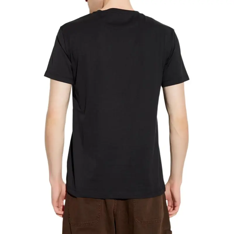 FENDI Logo Embroidered Crewneck T Shirt-3