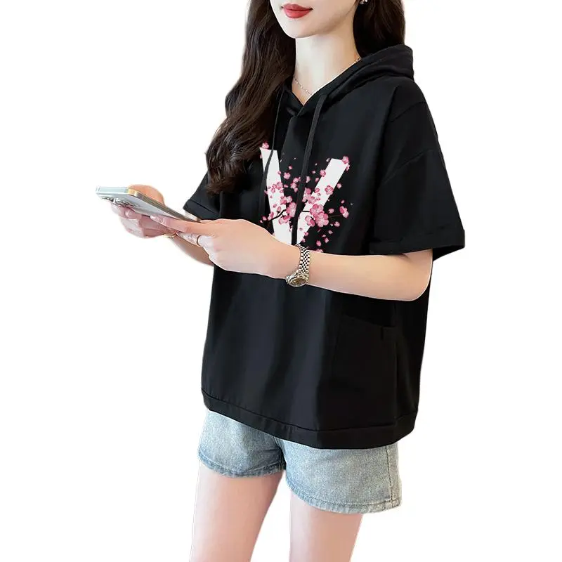GOSO Drop Shoulder Sleeve T Shirt Women's-7