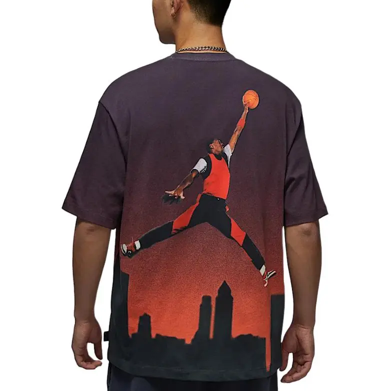 Jordan FW24 T-Shirt Men's Red Black-2