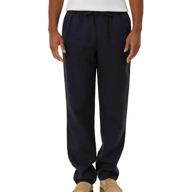 LES DEUX Casual Pants Men Marine Blue-2