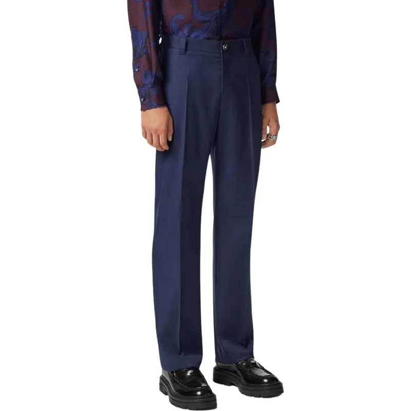 VERSACE Pleated Tailored Trousers-3