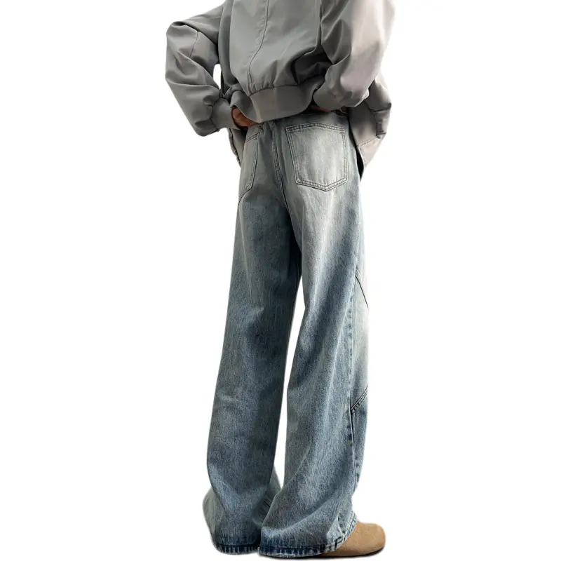MARK WAFFLE Jeans Unisex Blue-1