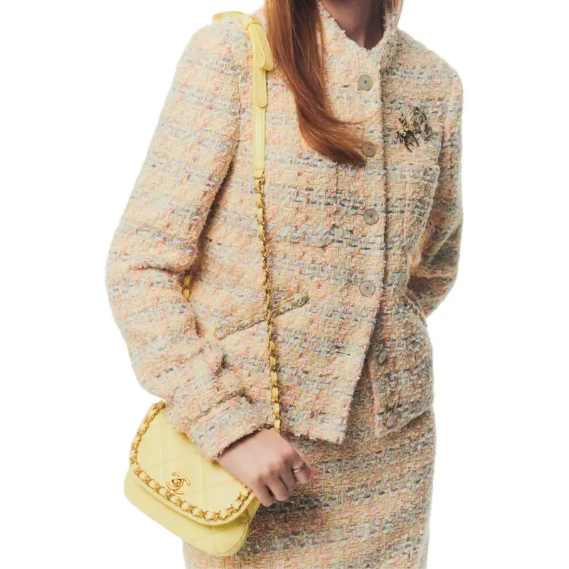 CHANEL 25P Jackets & Coats Women's Yellow-1