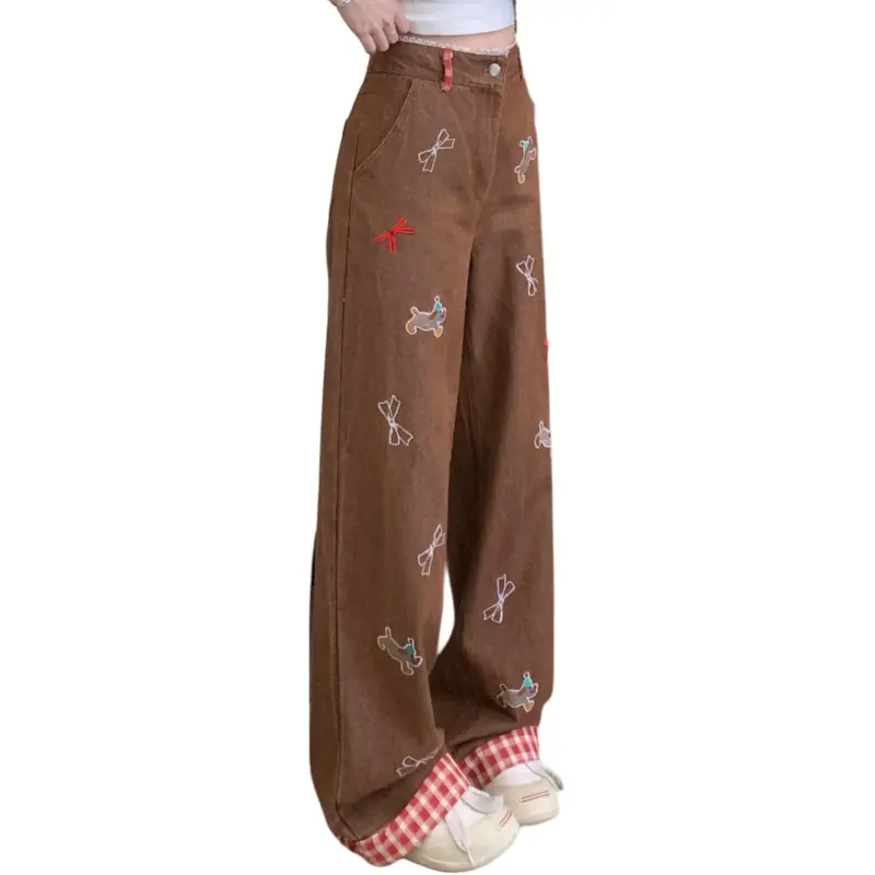 GOSO Jeans Women's Brown-4