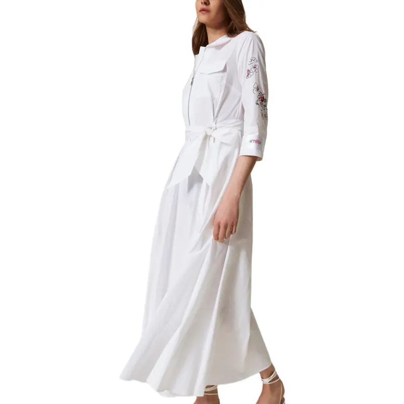 Twinset Zip front Maxi Dress-3