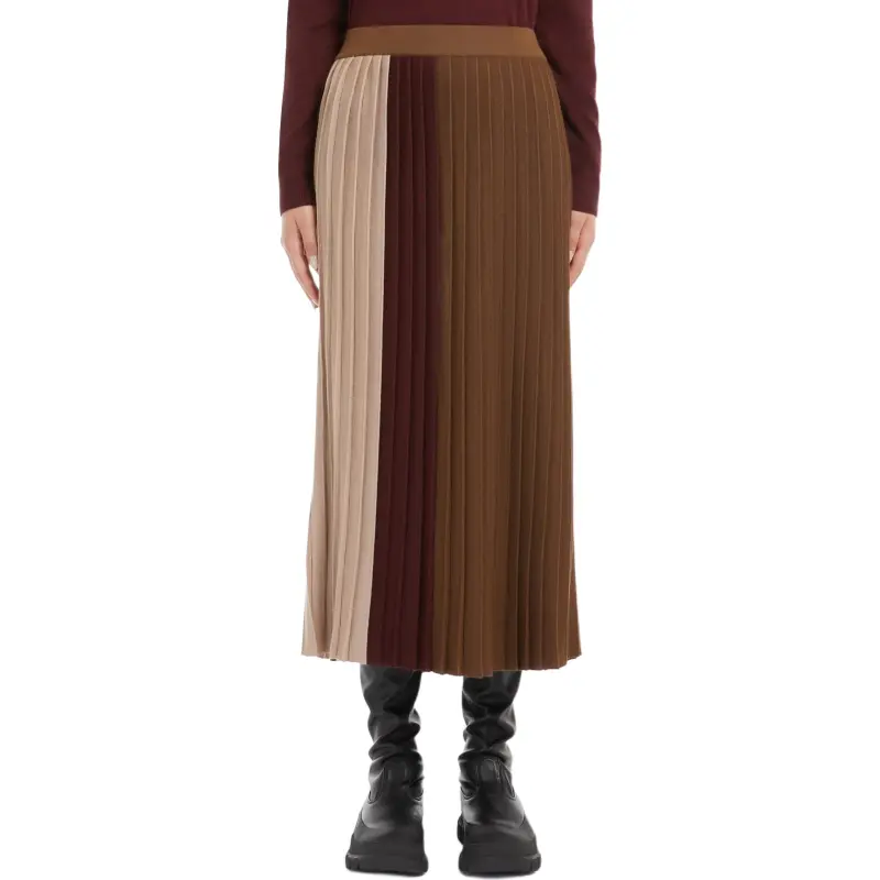 WEEKEND MaxMara Casual Long Skirts Women's Sand-1